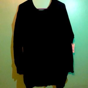 Terry & Sky Black Sweatshirt